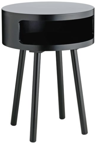 An Image of Habitat Bumble Side Table - Black