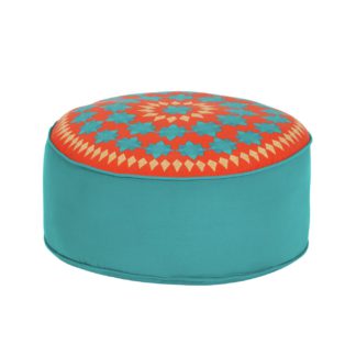 An Image of Argos Home Global Floor Cushion - Multicoloured