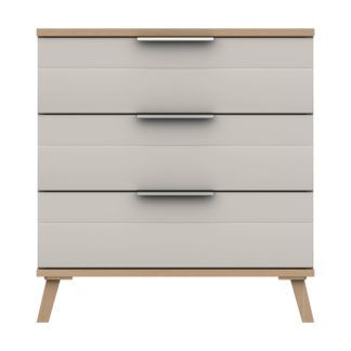 An Image of Murray 3 Drawer Chest Off-White