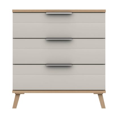 An Image of Murray 3 Drawer Chest Off-White