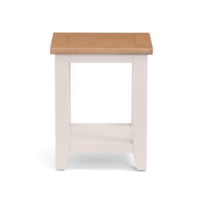 3e9985bc35cc4c3f3a9231b920dc7db2b85d27b10d50353867b36369b0c5f6a9.jpg An Image of Richmond Lamp Table - Grey Grey and Brown
