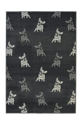 An Image of Homemaker Adorn French Bulldog Rug - 80x150cm