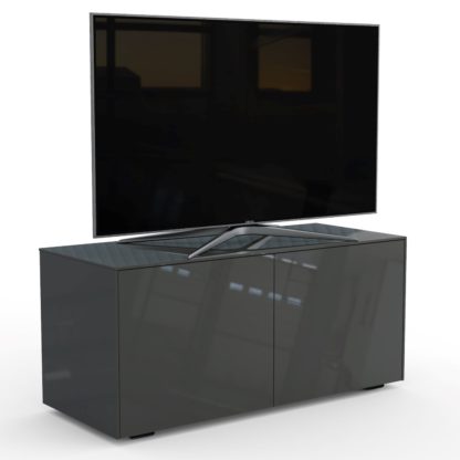 An Image of Frank Olsen Smart LED 2 Door TV Unit -White