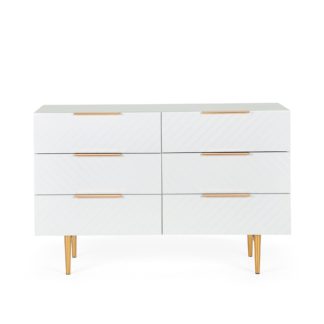 An Image of Maurice Chest of Drawers White