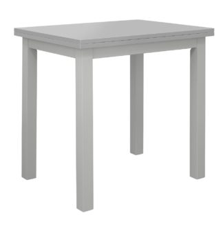 An Image of Habitat Chicago Extending 4 Seater Dining Table - Grey