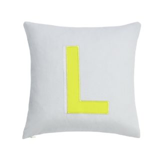 An Image of Argos Home Letter L Cushion