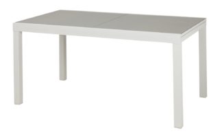 An Image of Argos Home 6 - 8 Seater Extendable Aluminium Table