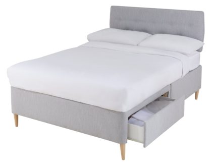 An Image of Argos Home Skandi 800 Pocket 2 Drawer Small Double Divan