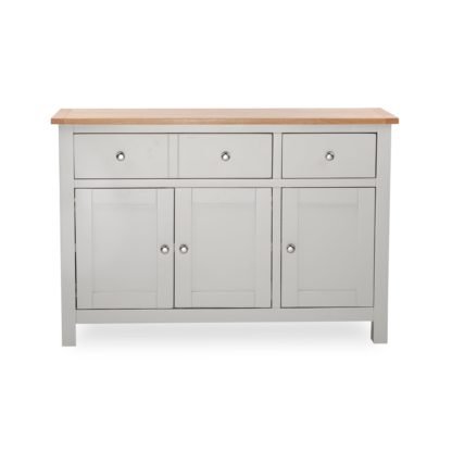 An Image of Bromley Grey Large Sideboard Grey