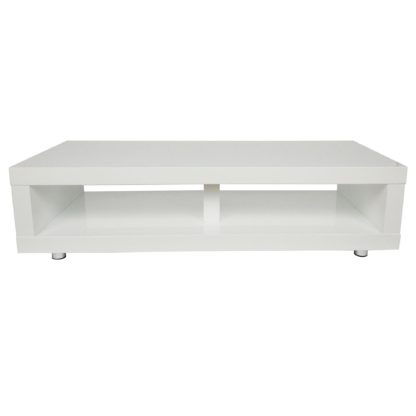 An Image of Puro White TV Stand White