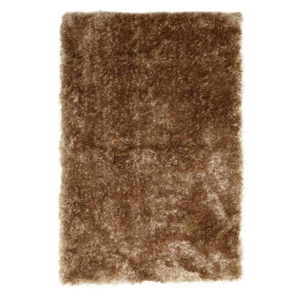 An Image of Habitat Luxury Long Pile Rug - 120x170cm - Dove Grey