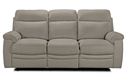 4a07b31680d946d6d0464887a400a8113afd97870765a0243e04b85da9c388f5.jpg An Image of Argos Home Paolo 3 Seater Manual Recliner Sofa - Grey