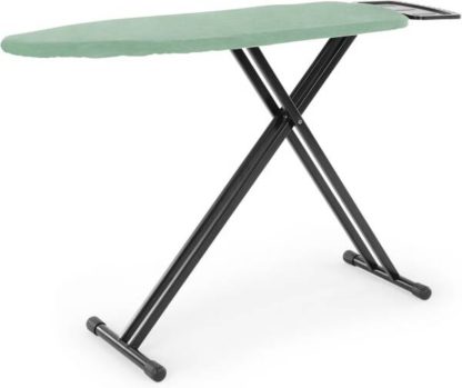 4a344293cc3c44c3cc8a327b57e0625eb06170342452ae48e6299dc2fb03c81a.jpg An Image of Kane Steel Ironing Board, Black & Mint