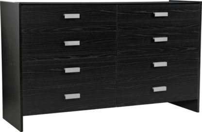 An Image of Argos Home Capella 4 + 4 Drawer Chest - Oak Effect