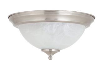 An Image of Argos Home Alabaster Uplighter Flush Ceiling Light