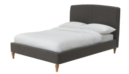An Image of Argos Home Maltese Double Bed Frame - Grey
