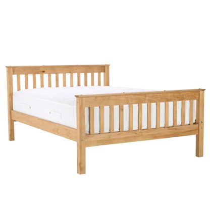 An Image of Somerset Natural Bedstead Natural