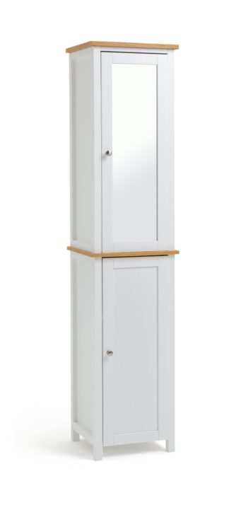 An Image of Argos Home Livingston Tallboy - White