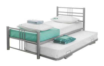An Image of Argos Home Atlas Guest Bed - Silver