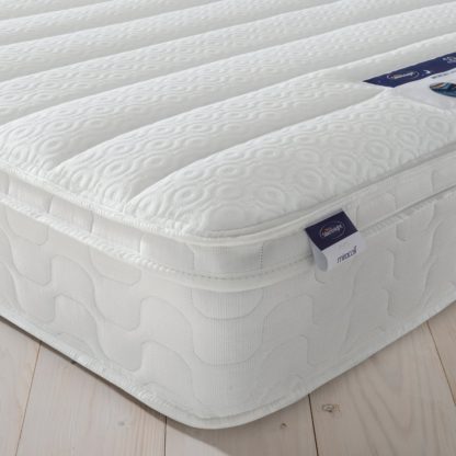 An Image of Silentnight Miracoil Travis Memory Foam Kingsize Mattress