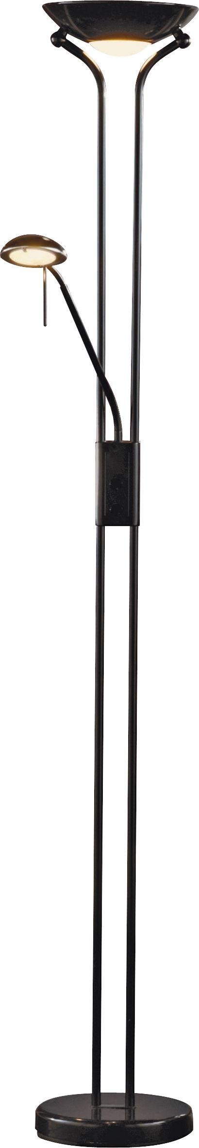 4fe79263f999319bf4e9c2a16c05806317a2140bbb24a934b1589809fc956145.jpg An Image of Argos Home Father & Child Uplighter Floor Lamp - Black