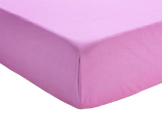 An Image of Argos Home Easycare Polycotton 28cm Fitted Sheet - Toddler