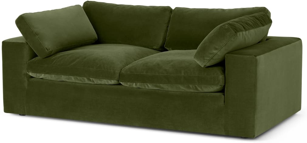 Samona 2.5 Seater Sofa Pistachio Green Velvet