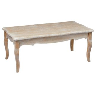 An Image of Provence Oak White Coffee Table White