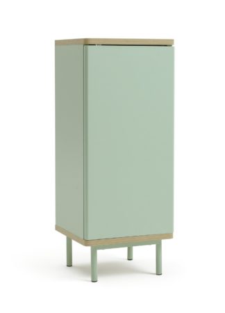 An Image of Habitat Freja 1 Door Cabinet - Green