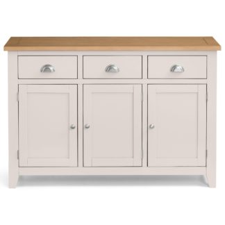 An Image of Richmond Sideboard Grey and Brown