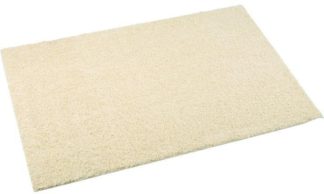 An Image of Fiji Machine Washable Rug - 67x120cm - Sugar White