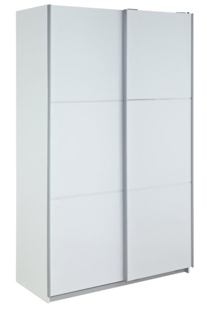 An Image of Habitat Holsted White Extra Large Wardrobe