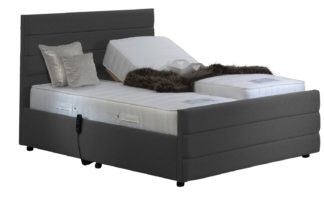 An Image of MiBed Orpington Adjustable Kingsize Bed with Memory Mattess