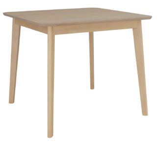 An Image of Habitat Skandi Light Oak Veneer 4 Seater Dining Table