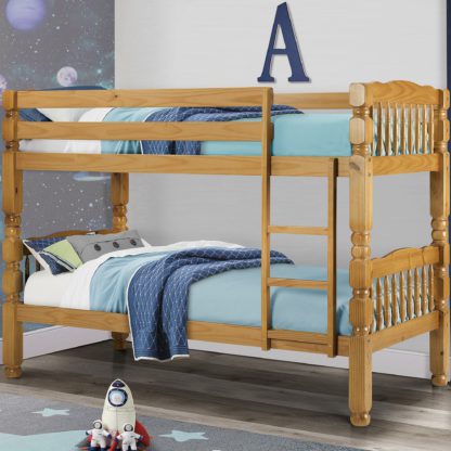An Image of Chunky Bunk Bed Brown