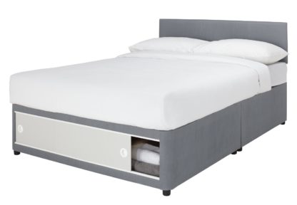 An Image of Argos Home Devon Essentials Slide Store Double Divan