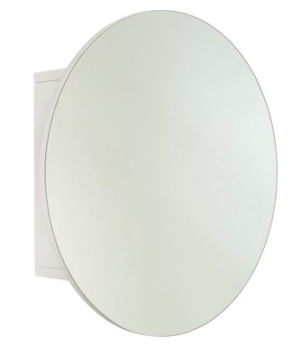 An Image of Argos Home Round Mirrored Wall Cabinet