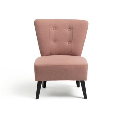 628eec77f24235f313a4af1a6793f7193dd732c9ca0f9257dce39dd111117469.jpg An Image of Habitat Delilah Fabric Cocktail Chair - Pink