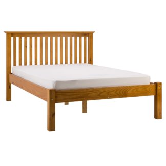 An Image of Barcelona Bed Frame Brown