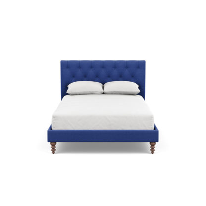 An Image of Heal's Balmoral Bedstead Double Brushed Cotton Cadet