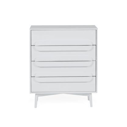 An Image of Anders 4 Drawer Chest White