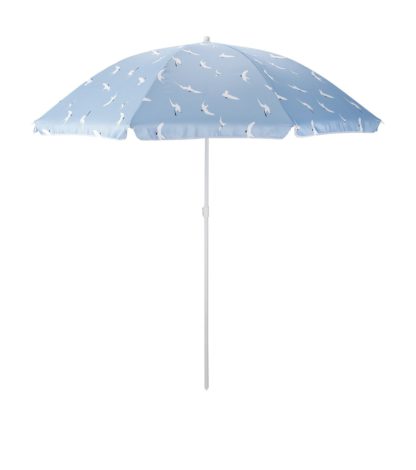 An Image of Argos Home 1.6m Garden Parasol - Seagull