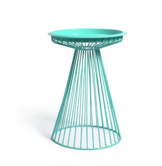 An Image of Argos Home Global Wire Metal Table