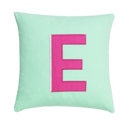 An Image of Argos Home Letter E Cushion