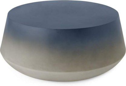 An Image of Kugel Garden Coffee Table, Blue Concrete