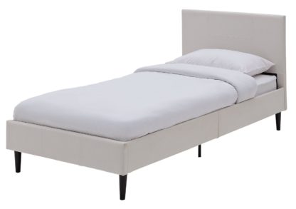 An Image of Habitat Skylar Single Bed Frame - White