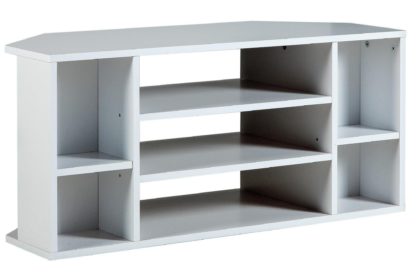 An Image of Habitat Suki Corner TV Unit - White