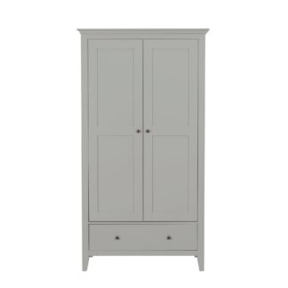 An Image of Lynton Grey Gents Wardrobe Grey