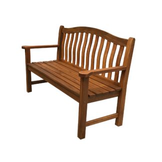 An Image of Lytham 150cm Acacia Bench Natural