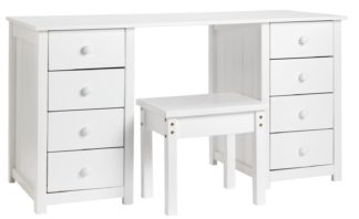 An Image of Habitat New Scandinavia Dressing Table - White